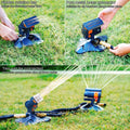 Adjustable Oscillating Sprinkler Wide Coverage