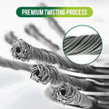 Heavy-Duty Steel Wire Trimmer Head for Cordless Weed Trimmers