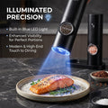 🧂⚡Electric Salt & Pepper Grinder Set – 2 Pack Automatic Spice Mills