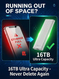 ⚡🔥High-Capacity Type-C Portable SSD – Compact External Storage Drive for Laptop, Phone & Travel