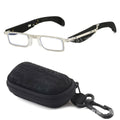 Foldable Anti-Blue Light Reading Glasses with Case, Anti Eyestrain/Glare Computer Reading Glasses