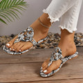 Women's Fashionable Plain Color Slide Sandals, Casual Comfortable Flat Sandals,Boho Casual Sandals