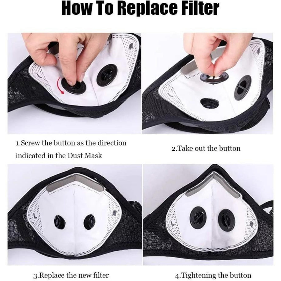 💖Reusable Carbon Filter Face Covering for Outdoor Activities