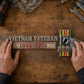 🎖️Vietnam-Era Veteran Tribute Car Emblem – Commemorative Metal Auto Badge for Honor & Remembrance