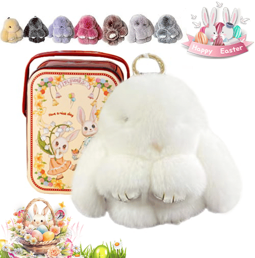 🐰 Handmade Soft Bunny Charms