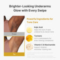 Vanilla & Pistachio Deodorant – 24H Odor Protection, Aluminum-Free, Brightens & Smooths Underarms with Kojic Acid & Turmeric