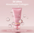 🌙✨Collagen-Infused Peel-Off Overnight Mask – Hydrating Face Mask for a Smooth, Dewy-Looking Glow