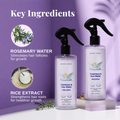 Rosemary & Rice Water Hair Spray – Lightweight Daily Hair Mist for Soft, Fresh, Healthy-Looking Hair