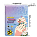 12/24 Colors Nail Art Pens – DIY 3D Markers for Drawing, Dotting & Manicure