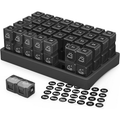 💊 Monthly AM/PM Pill Organizer – Twice-a-Day Medicine & Vitamin Storage with Stickers