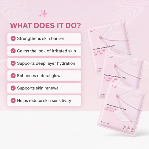 🧖‍♀️Salmon PDRN Collagen Face Mask – Hydrating Care for Smooth, Radiant-Looking Skin😊