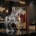 Bourbon-Style Decorative Whiskey Bottle – Anniversary-Inspired Bar Shelf Display Bottle