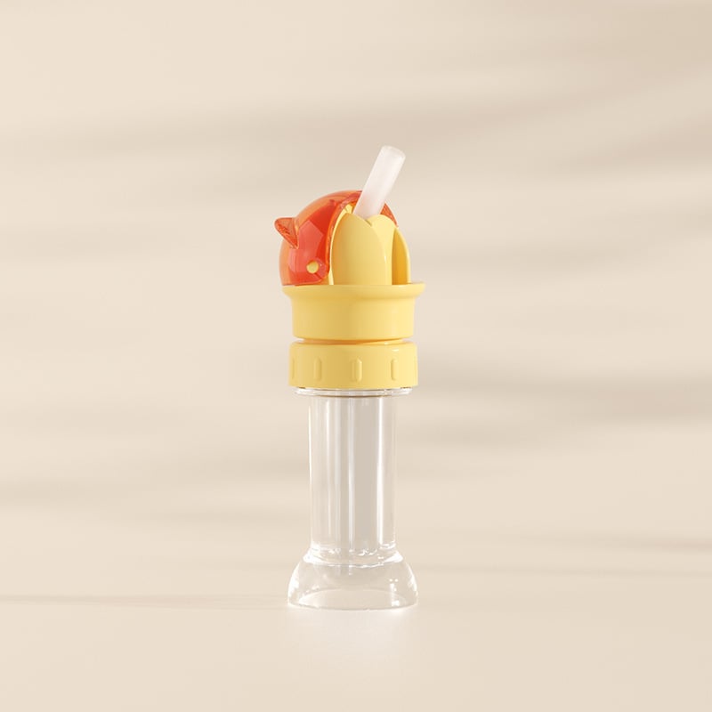 Universal Water Bottle Straw Cap – Spill-Proof Flip Top