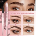 New Waterproof Micro-Fork Eyebrow Pencil, Long-Lasting Brow Pen for Natural Hair-Like Strokes