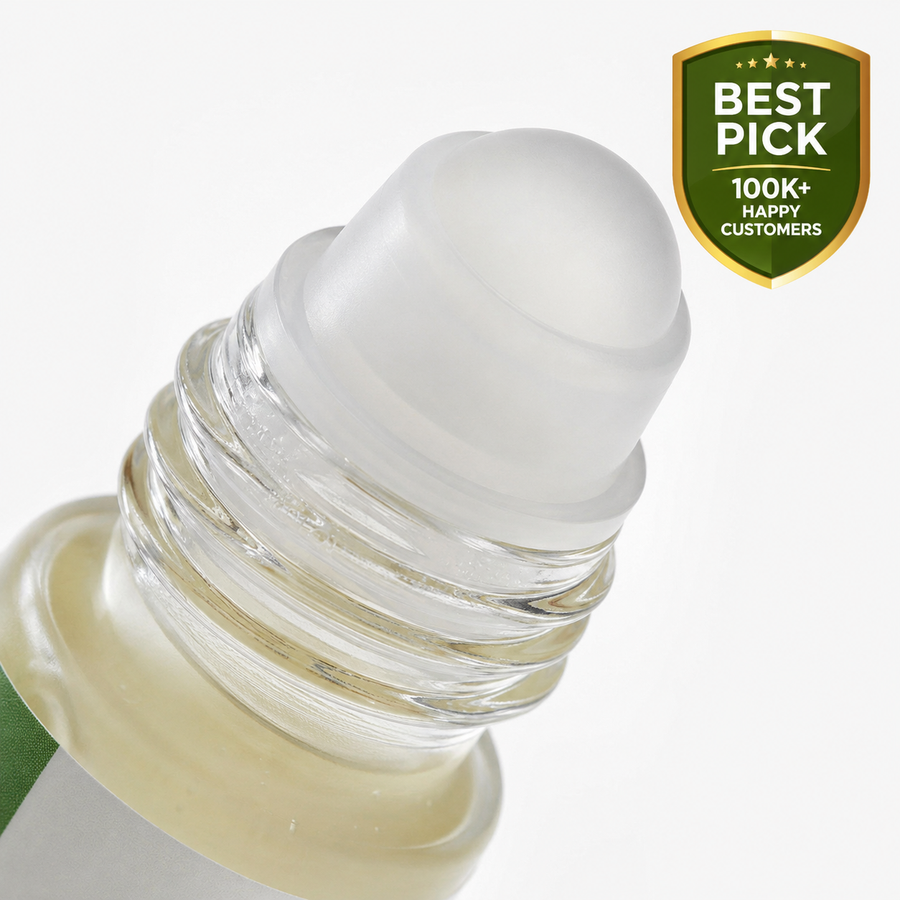 🌿Rosemary & Batana Scalp Serum Roll-On – Daily Hair & Scalp Support for Fuller-Looking Hair