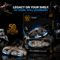 Galaxy-Inspired Die-Cast Car Model 50th Anniversary Commemorative Model
