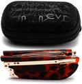 Foldable Anti-Blue Light Reading Glasses with Case, Anti Eyestrain/Glare Computer Reading Glasses