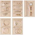 Travel Jewelry Organizer Notebook – Portable Jewelry Storage Case for Rings, Earrings & Necklaces