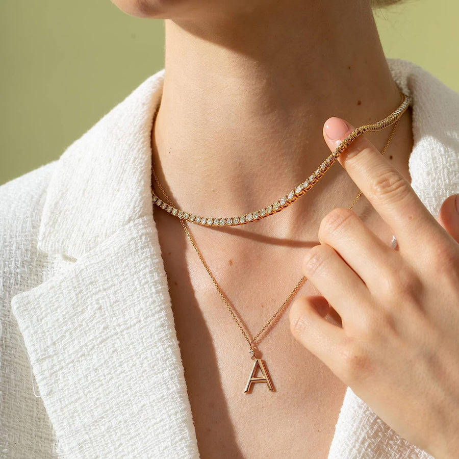 💥"Crystal' Tennis Necklace