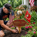 🎖️US Military Branch Tribute Garden Stake Collection