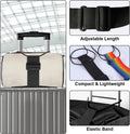 🌈2-Pack Adjustable Luggage Connector Straps – Multi-Use Travel Bag Securing Belts