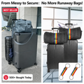 🌈2-Pack Adjustable Luggage Connector Straps – Multi-Use Travel Bag Securing Belts