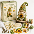 🧵DIY Patchwork Gnome Craft Kit for Handmade Home Décor🧙‍♂️