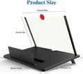3D HD Foldable 12" Phone Screen Magnifier & Stand for Movies and Gaming