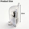 Free-Standing Clear Hanging Toiletry Bag, Foldable Waterproof EVA Cosmetic Organizer