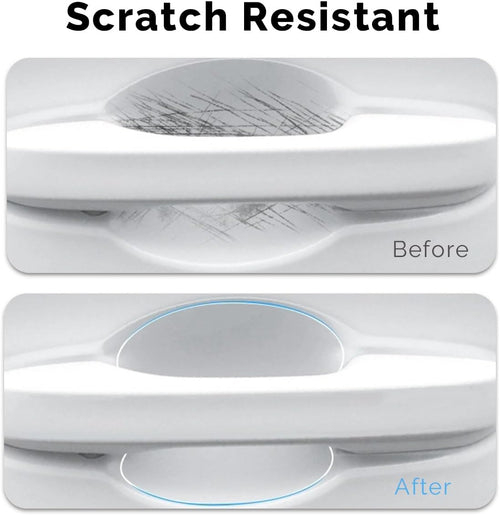 Car Door Handle Protective Film, Transparent Waterproof Car Door Handle Protector