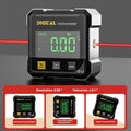 Digital Angle Finder, 4-Side Magnetic Gauge, Laser Inclinometer for Woodworking & Hanging