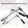 💖1/2-Inch Flexible Socket Extension Set – 35cm Bendable Ratchet Wrench Extenders for Tight Spaces