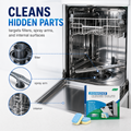 Dishwasher Cleaner Tablets 12-Pack – Descaling & Deodorizing Pods for Limescale, Calcium Buildup & Odor Control