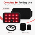 60LED Dual-Wavelength Red Light Waist Wrap Belt
