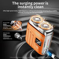 R-19 Luggage Electric Shaver, Mini Shavers for Men, Electric Portable Beard Shaver Razor