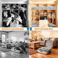 Travel Vacuum Storage Bags Cordless Compression Organizer Bag Set