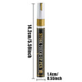 Golden Tombstone Marker Pen for Restoring Faded Grave Inscriptions