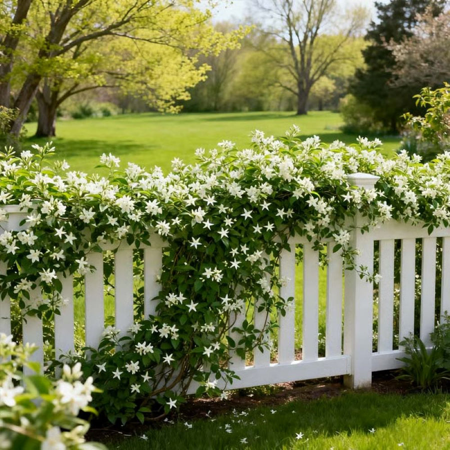 Perfume Jasmine Seeds – Winter Planting, Perennial Blooms & Fragrant Garden Elegance (Only seeds, without flower pot)