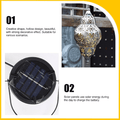 Baroque Style Solar Garden Lantern – Vintage Outdoor Light for Patio, Yard and Pathway Decor🏺
