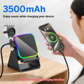 6-in-1 Wireless Bluetooth Speaker with Phone Stand & RGB Light