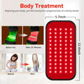 60LED Dual-Wavelength Red Light Waist Wrap Belt