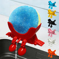 🔥🔥Cute Hanging Sponge Holder with Drainage,3D Printed Kitchen Funny Sponge Stand for Sink