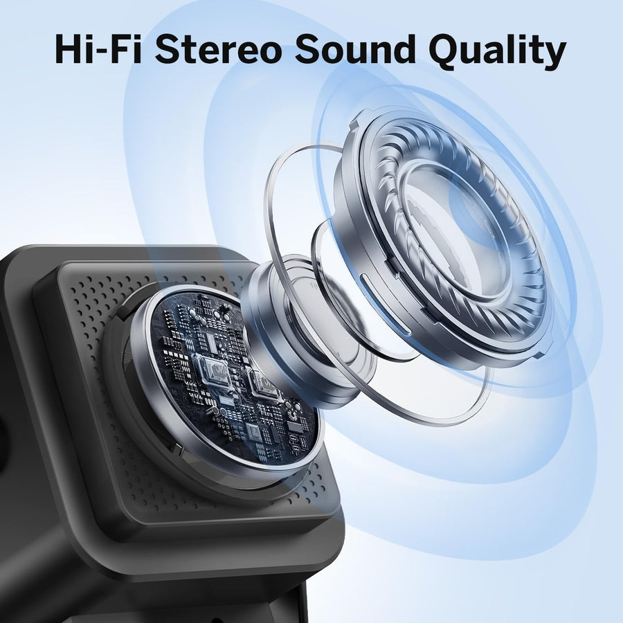 6-in-1 Wireless Bluetooth Speaker with Phone Stand & RGB Light