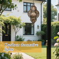 Baroque Style Solar Garden Lantern – Vintage Outdoor Light for Patio, Yard and Pathway Decor🏺