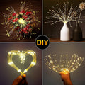 🎆 4-Pack Solar Fireworks Lights — 480 LEDs IP65 Waterproof Outdoor Garden Lights 💦