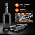 Drill‑Mounted Steel Wire Twisting Tool with Auto Trimming Function