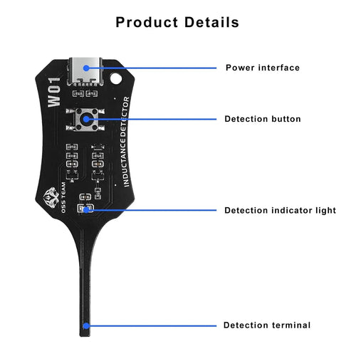 In-Circuit Electromagnetic Inductance Tester, Phone Motherboard Repair Tool