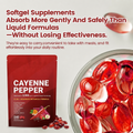 Cayenne Pepper Softgels – 12-in-1 Daily Wellness Supplement with Vitamins D3, K2 & E, Hawthorn, Beetroot & Turmeric | 240 Count