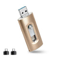 Portable 4-in-1 Memory Stick MFi Certified High Speed Data Transfer Flash Drive