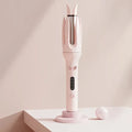 Auto Curling Iron, Ceramic Tourmaline Rotating Curler, 4 Temps, Anti-Scald